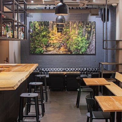 凛としたの空間はまるで森の中