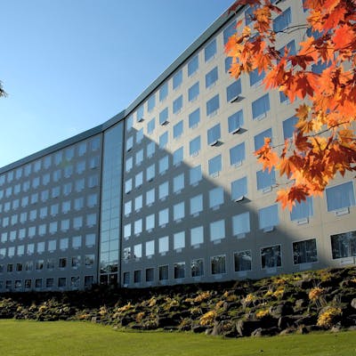 【空間】広々とした緑に囲まれた空間