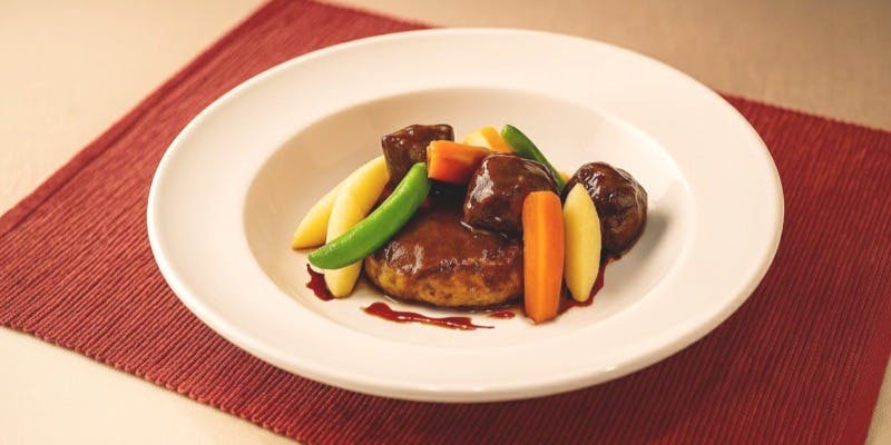 ハンバーグステーキ ビーフシチューソース