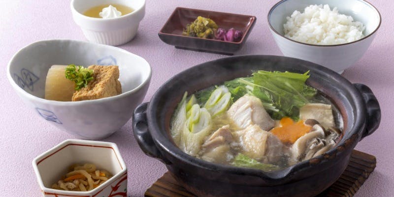 【11/1～1/6 フェアランチ】～旨みが紡ぐほっこり鶏鍋～