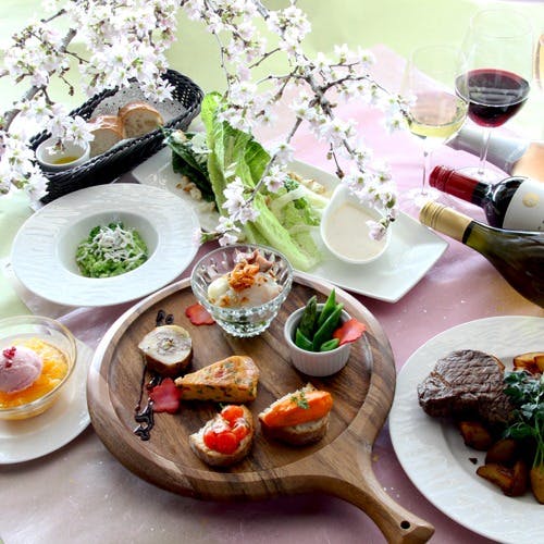 Anchor Ryogoku Riverside ザ ゲートホテル両国 By Hulic 期間限定 両国桜ワイン会 ワイン2時間飲み放題が付いた全5品のコース ディナー プラン メニュー 一休 Comレストラン