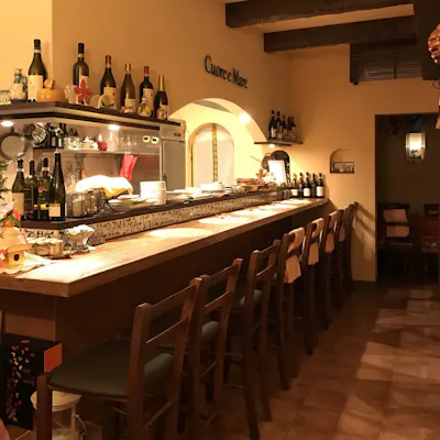 イタリアのお家のような雰囲気のレストラン