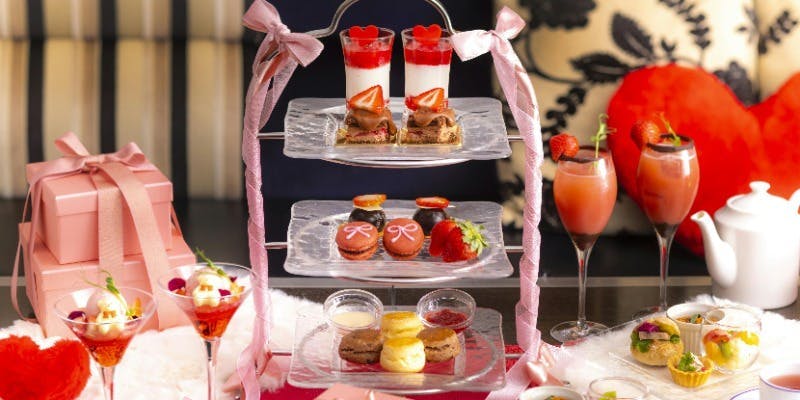 いちご＆チョコレートアフタヌーンティー＋90分ティーフリー