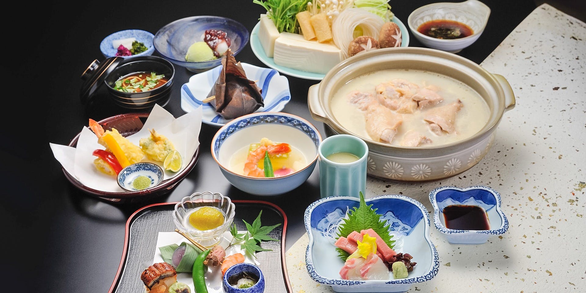 鳥久 【八坂御膳】ミニ会席弁当＋湯豆腐（リクエスト予約） ランチ