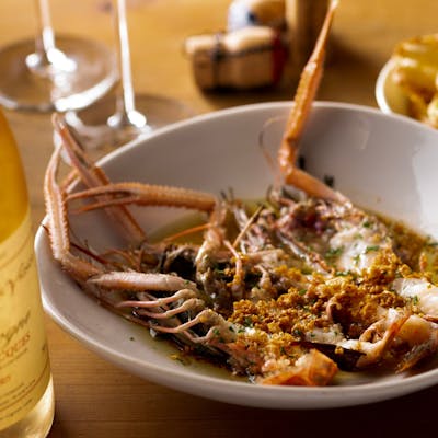 バルagiyaoの魚の素材を活かした料理