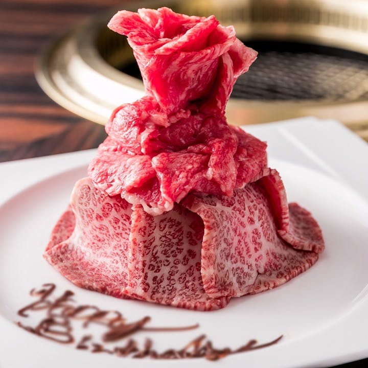 大徳壽 関内本店 記念日コース 肉ケーキで思い出のお祝いに 飲み放題 ディナー プラン 11579449 メニュー 一休 Comレストラン