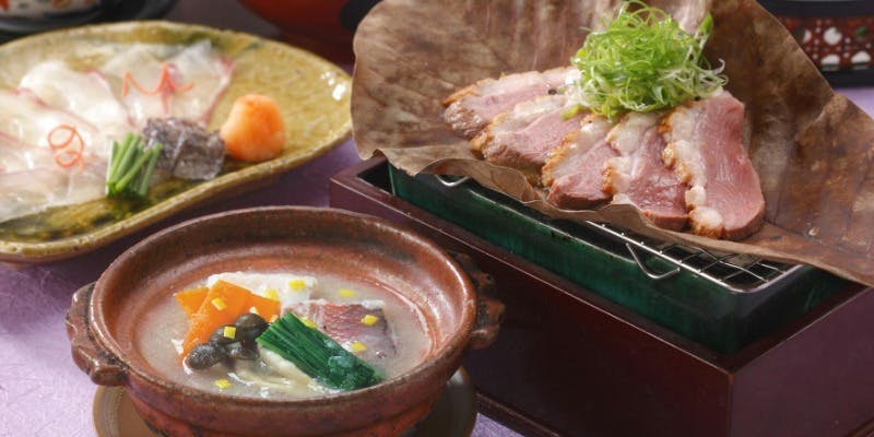 【グルメ懐石】調理長おすすめのコースです。