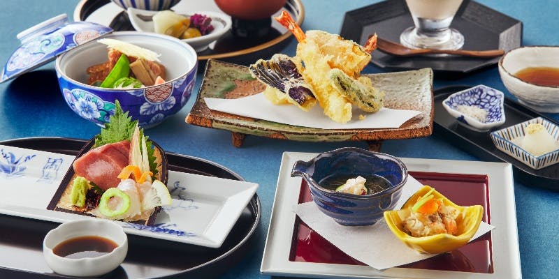 【和食】江戸ミニ会席　旬のお造りや季節の食材を使った全6品