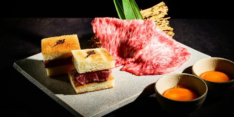 5周年記念で更に進化　ヒレサンド　焼きすき　才色兼備コース「みやび」メディアで紹介されました 14000円