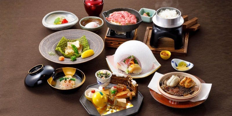 【うまいもん会席】前八寸、焼物、強肴、御食事など全8品（1/1～1/3限定）