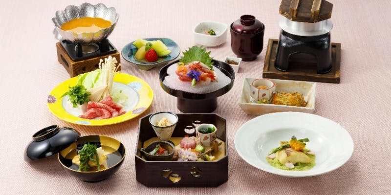 日本料理 瀬戸／JRホテルクレメント高松 【雅御膳】天麩羅盛り合わせ