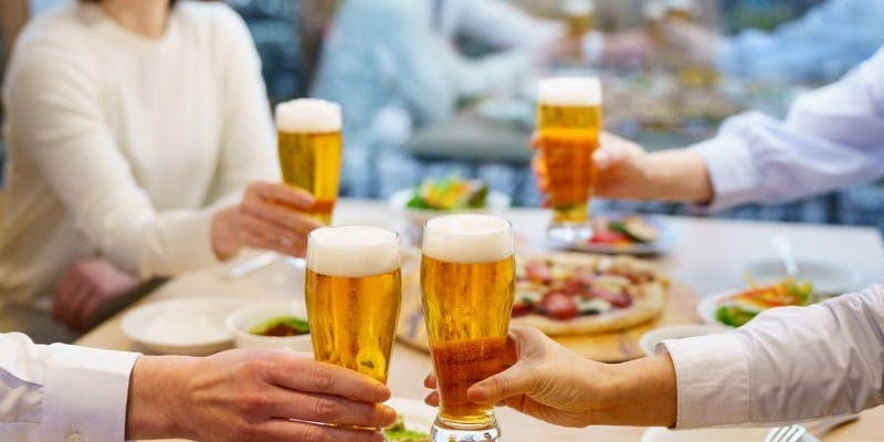 【6/1～8/31 アルコール飲み放題付き】ビアホールで乾杯！ビアホールプラン（平日限定）