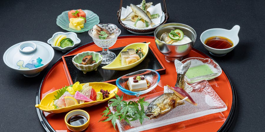 日本料理 毬 ホテルグランヴィア和歌山 夕食 緒方の鮎と伊佐木御膳 ディナー プラン メニュー 一休 Comレストラン