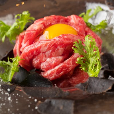 店主こだわりの鮮度の高い和牛