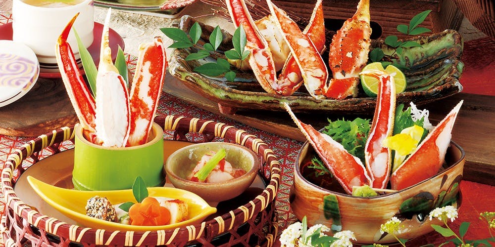 かに道楽の奥座敷 網元本館 なごみ【お昼のかに御膳】 ランチ プラン