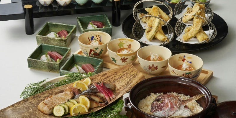 【飲み放題付】上州豚の岩塩焼きと真鯛の土鍋コース＋2時間飲み放題