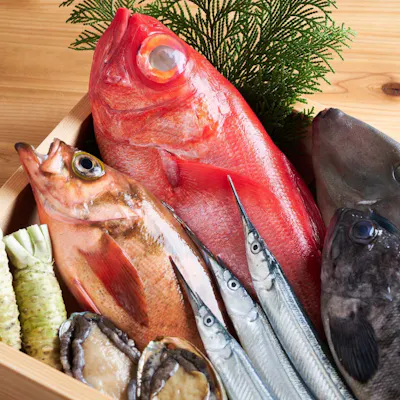 新鮮、旬の食材を使用