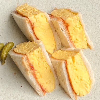 こだわり卵のふわふわたまごサンド