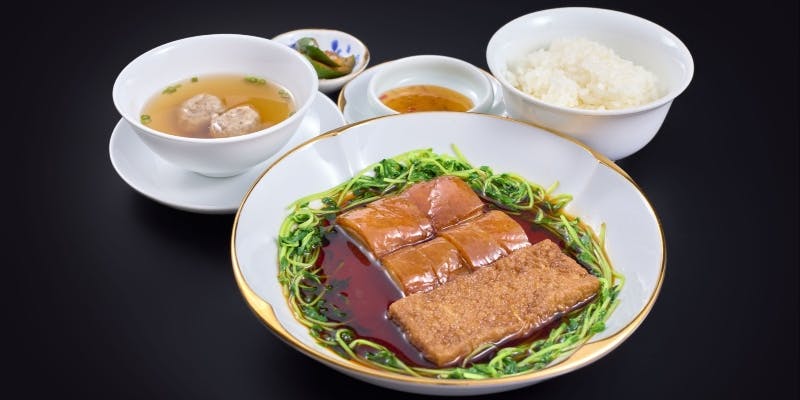 【香港風焼き鴨ご飯ランチセット】＋乾杯ドリンク