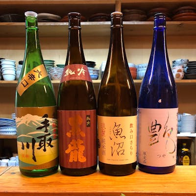 お料理にあわせたお酒