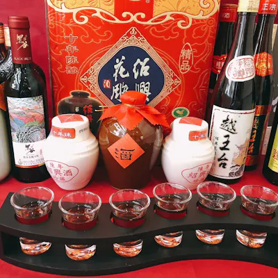 30種以上の紹興酒をご用意