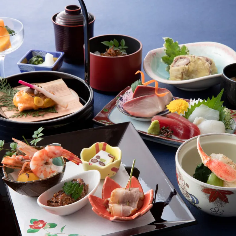 日本料理 音戸 呉阪急ホテル お祝い会席みやび 先付け お造り 煮物 焼物 お食事 水物等全8品 ディナー プラン メニュー 一休 Comレストラン