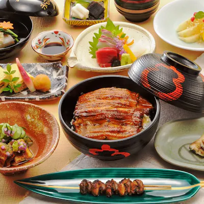 鰻コース料理