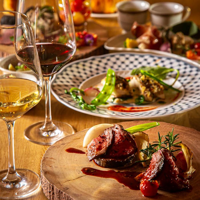 Obelisque オベリスク フルコース 食後のカフェ付 前菜 魚or肉料理 デザートなど全5品 2時間飲み放題 ディナー プラン 11507473 メニュー 一休 Comレストラン