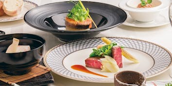 【和洋会席】牛肉ステーキ 、お造り盛り合わせ、デザート盛り合わせなど - サンパレス六甲