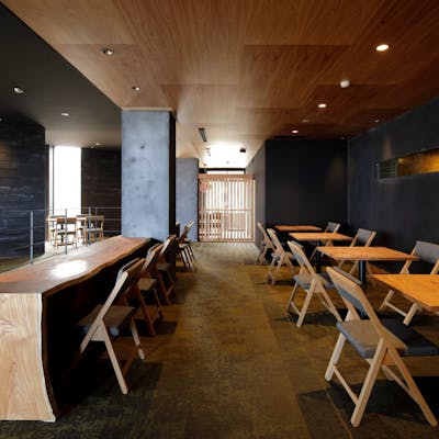 アートも堪能することができる画期的な空間