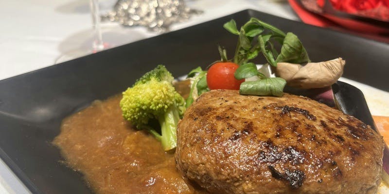 【Dejouner de Steak hache】但馬牛ハンバーグステーキをメインにデザートを含むコース全8品　【限定10食】