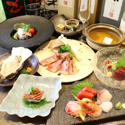 店主の地元山口県から仕入れたこだわりの食材