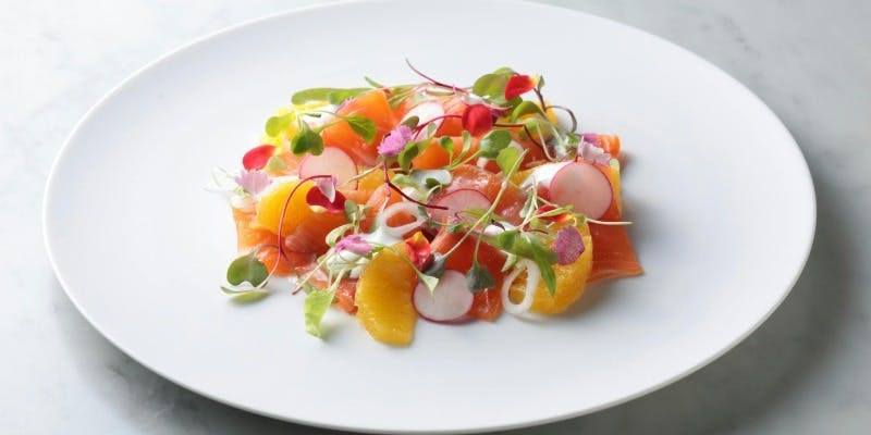 西洋料理 Oh.lala／W大阪 【LUNCH COURSE】4品コース 選べる前菜2品＋選べる