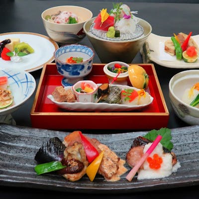 会席料理からしゃぶしゃぶまで