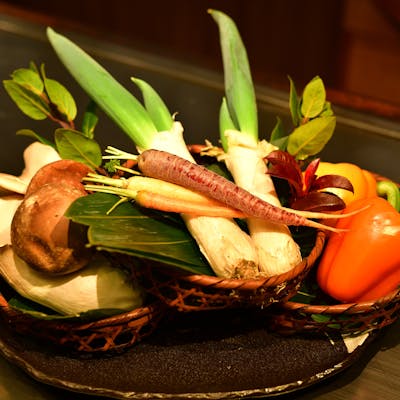 地産食材を中心に味わい深い逸品