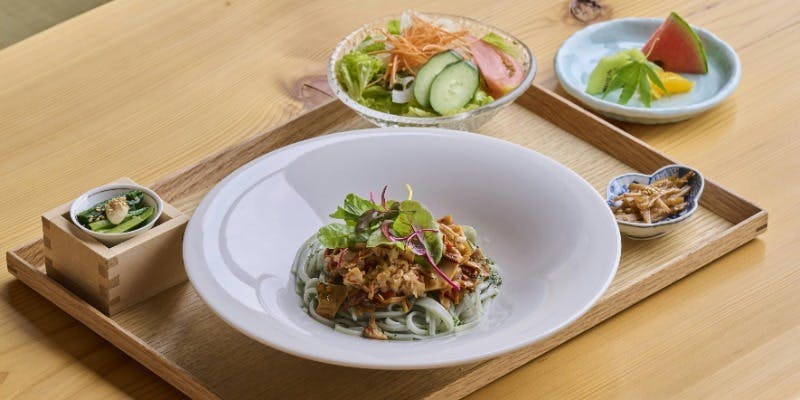 【グルテンフリー精進パスタ御膳】