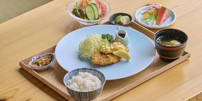 【旬魚のフライ御膳】