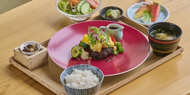 【赤城和牛ハンバーグステーキ御膳】