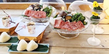 【バーベキューセットプラン】神戸牛、アワビ含む海鮮、厳選特別野菜など - KOBE TERRACE