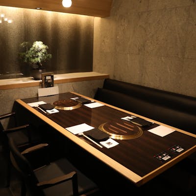 銀座店個室焼肉『焼肉 銀座コバウ 特別室』個室イメージ