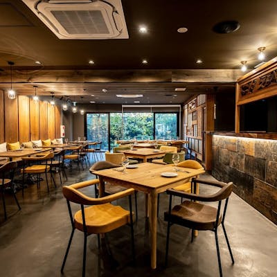 開放感溢れる空間