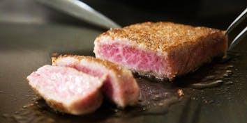 【和牛ヒレコース KORO】黒毛和牛ヒレステーキ、帆立や牛しゃぶを含む9品 - TeppanYaki KOBE Beef Steak EBISU84