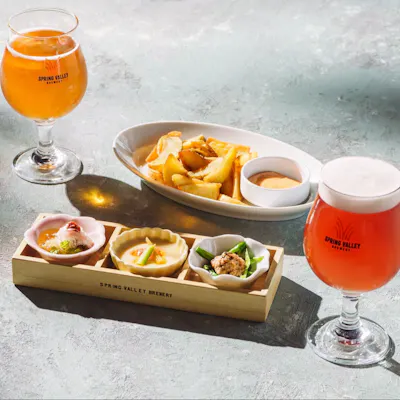 クラフトビールの飲み放題&ペアリングコースをご用意