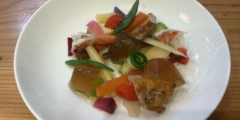 【Terroir】お野菜とお魚嘉麻市赤崎牛のコース　全8品