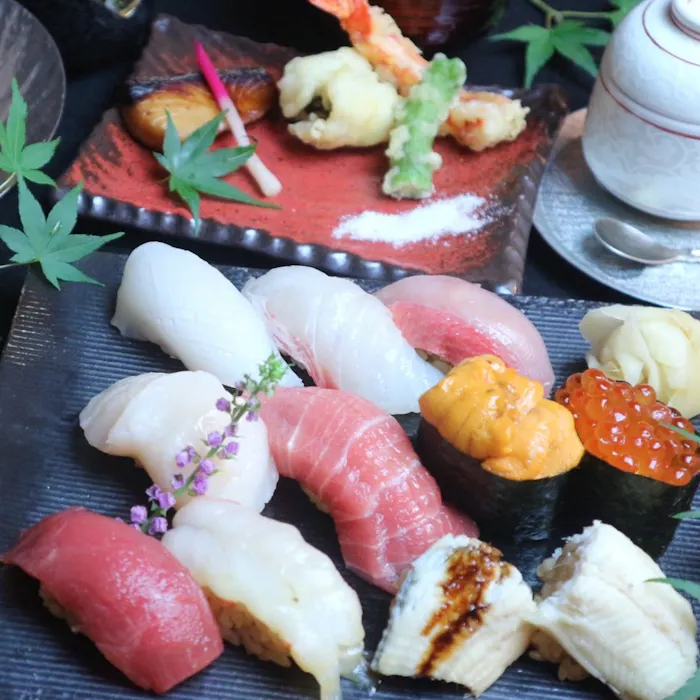 鮨rindo 自慢の特上寿司コース お造り2種 焼物 特上寿司10貫など全7品 ランチ プラン 11566082 メニュー 一休 Comレストラン