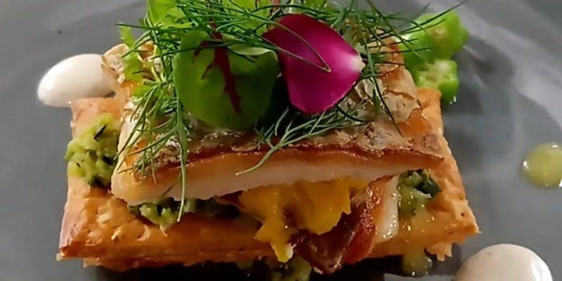 11：30開催【魚メインのハーフコースランチ！×カフェ1杯付き】