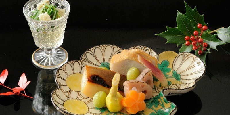 「花芽」料理長おすすめ、御出汁から始まる季節会席【全9品】