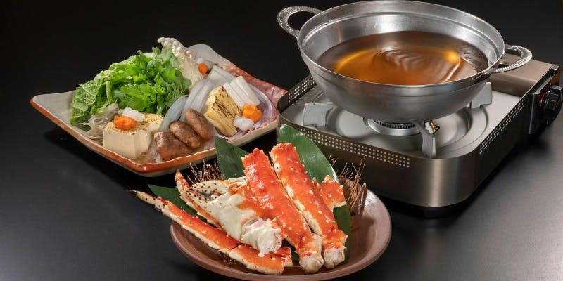 蟹すき鍋　【期間限定】11月～2月