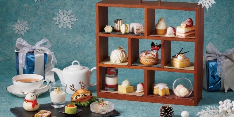 【Xmas2024】【White Christmas Afternoon Tea 】＋最長4時間のフリードリンク付き