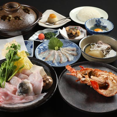 高級食材を使用した贅沢な美味を堪能